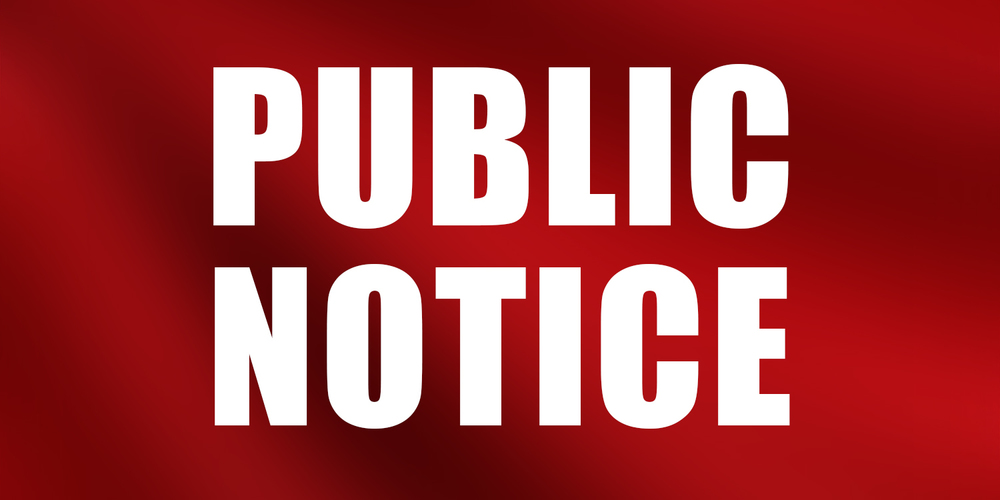 Public Notice