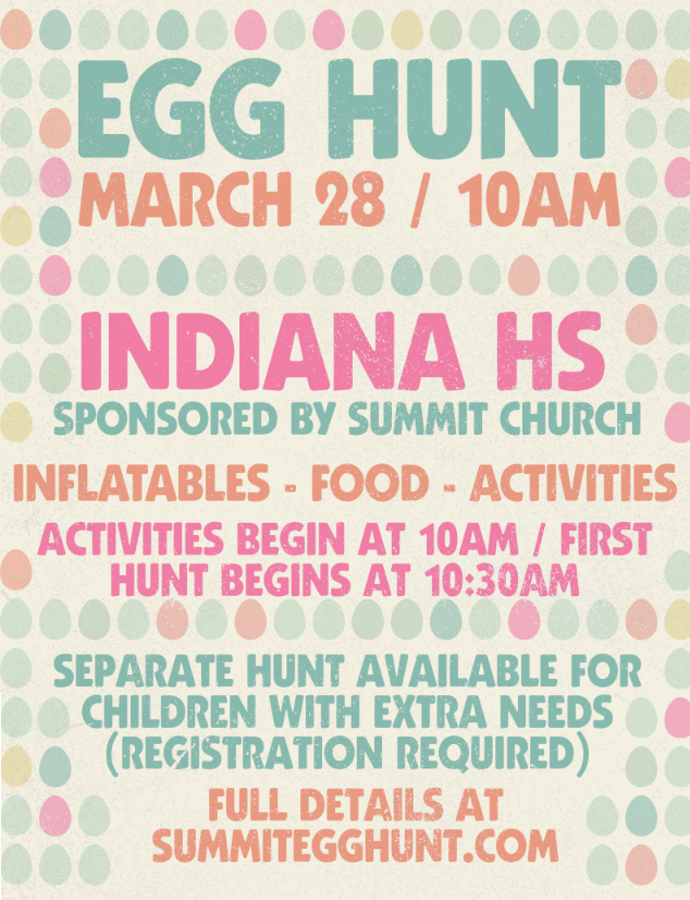 Egg Hunt Flyer
