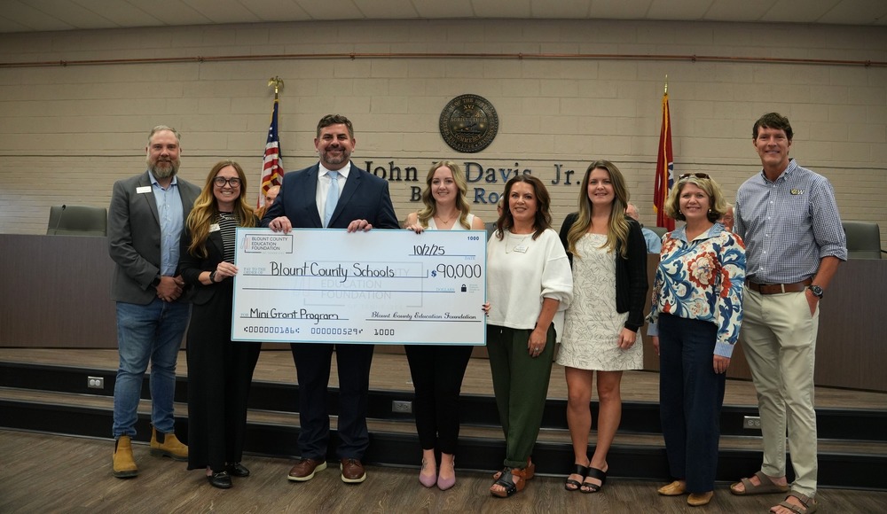 BCEF Awards over $90,000 in Mini-Grant Funding to Blount County Schools