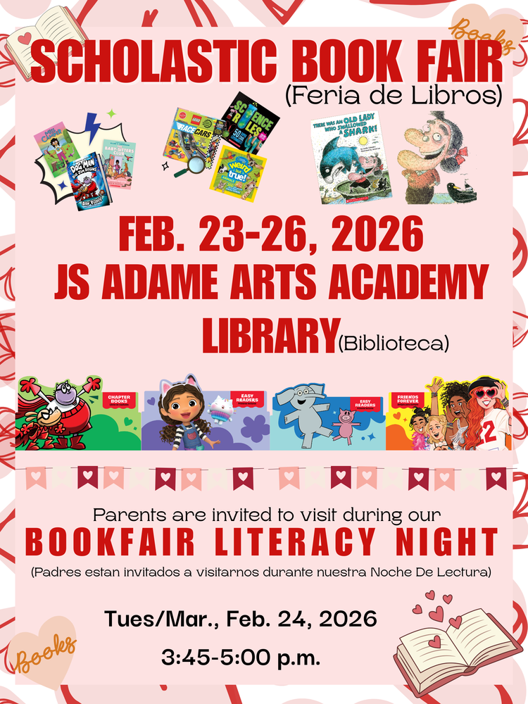 Book Fair February 23-26, 2026