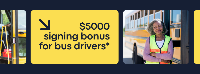 $5000 bonus for bus drivers