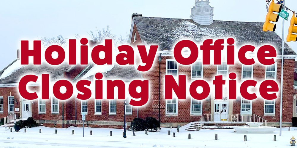 Holiday Notice