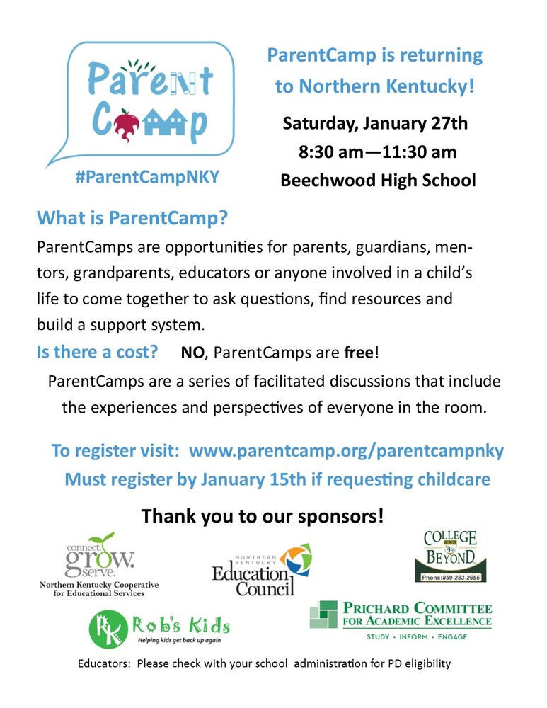 parent camp banner