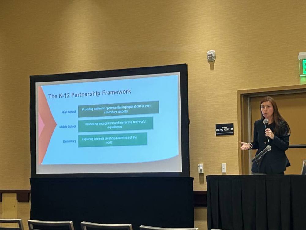 Dr. Jacinda Smith presenting