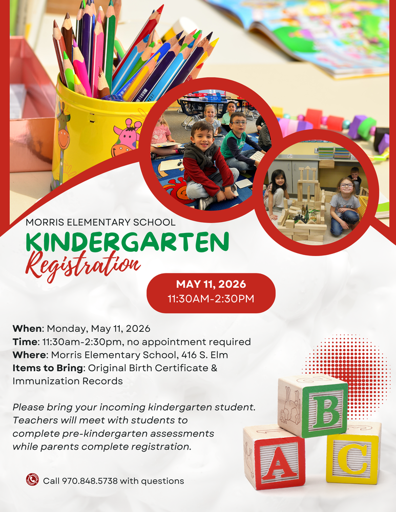 Kindergarten Registration Flyer