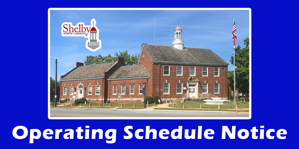 Operating Schedule Notice