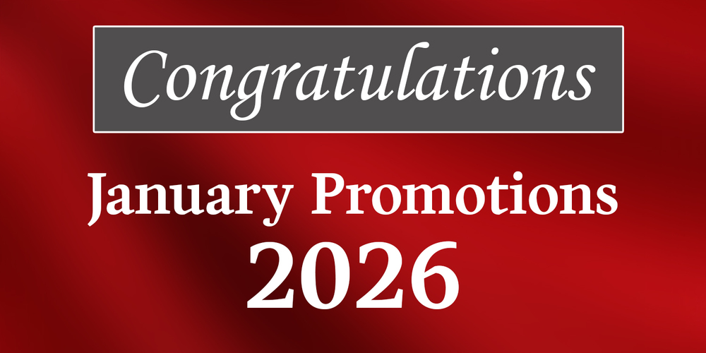 Promotions - January 2026