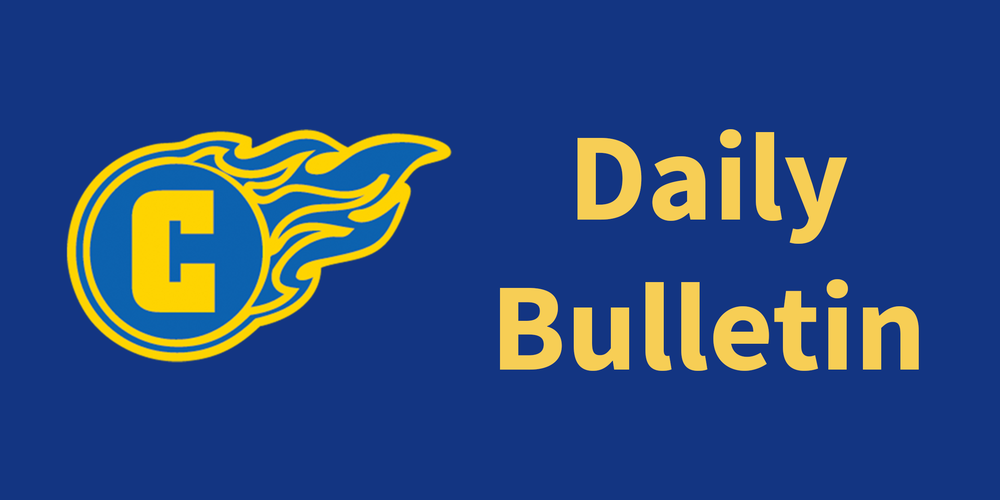 Comet Daily Bulletin