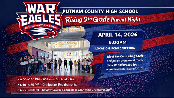 Rising 9th Grade Parent Night