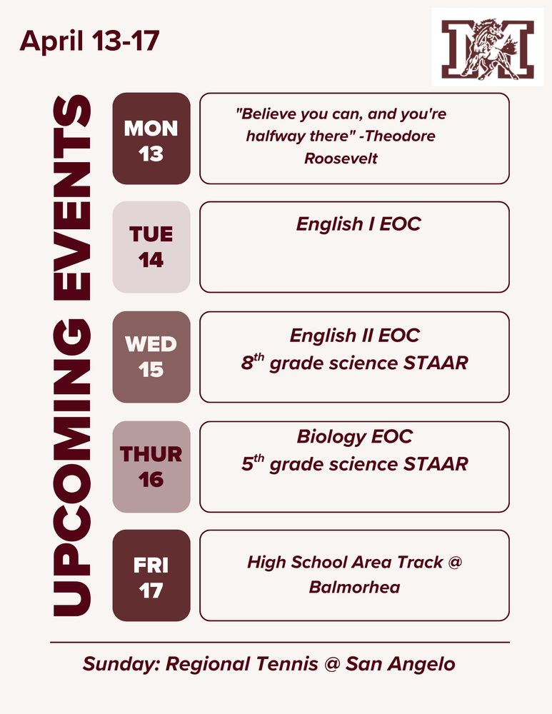Schedule