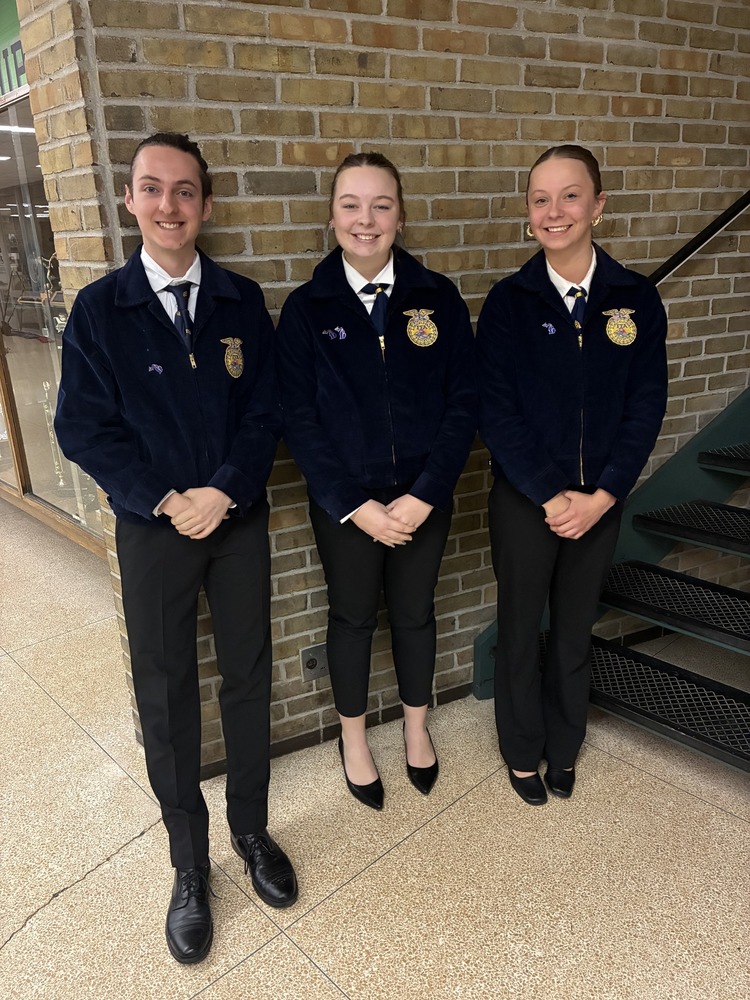 Students traveled to Alpena, MI to compete in the Region VI FFA Leadership Contests