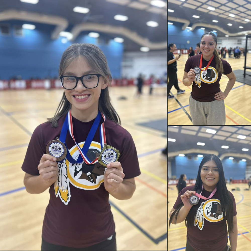 three student pictures