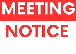 meeting notice