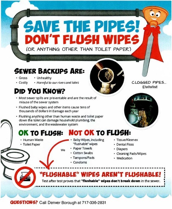 sewer tips flyer