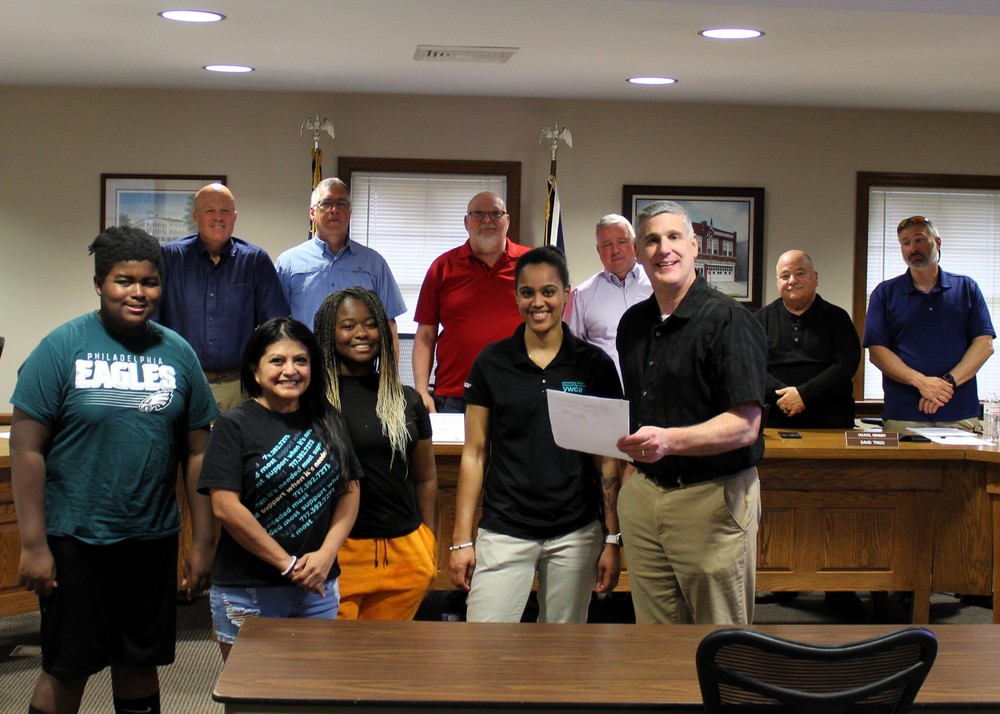 Council with representatives from LCYMCA