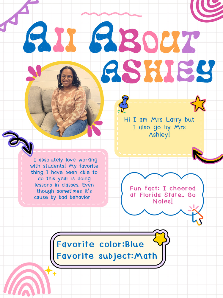 I absolutely love working with students! My favorite thing I have been able to do this year is doing lessons in classes. Even though sometimes it’s cause by bad behavior!