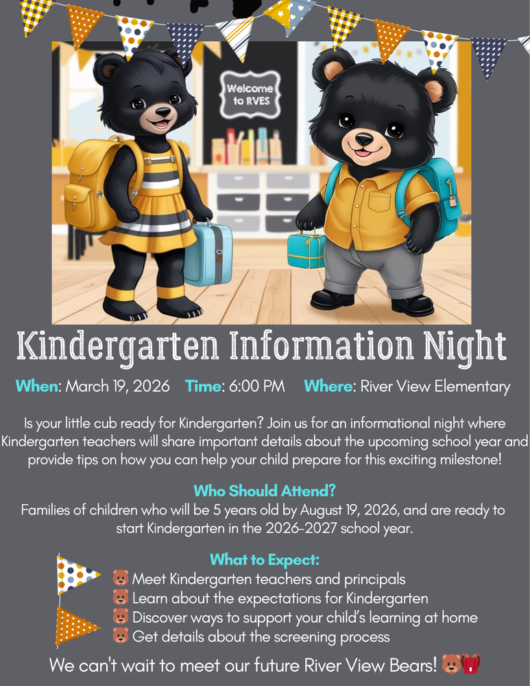 Kindergarten Informational Night