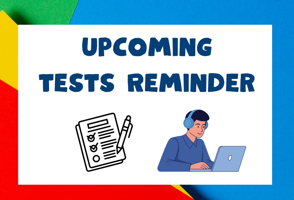 test reminder image