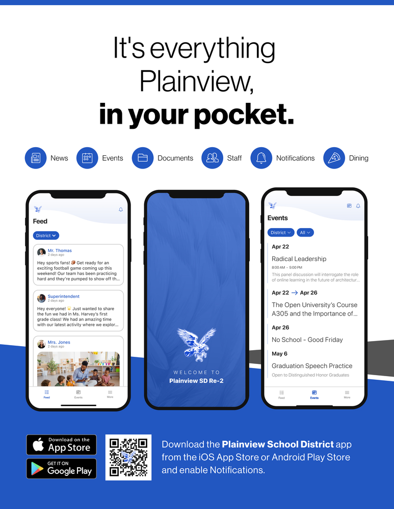 It's everything Plainview, in your pocket. 