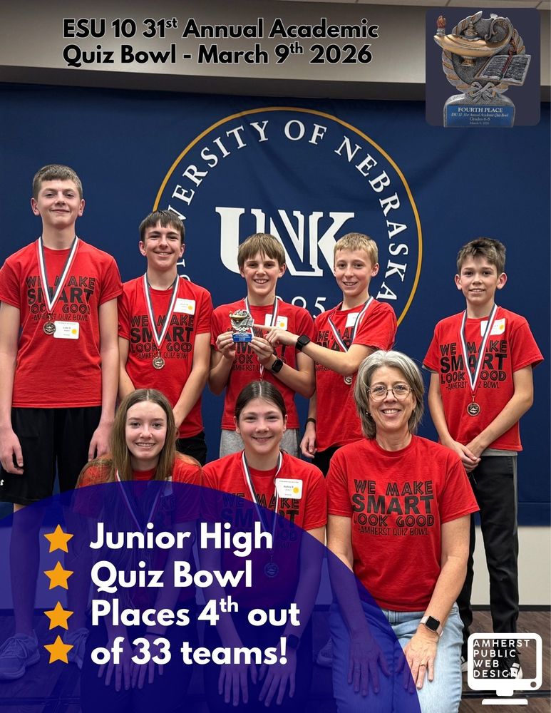 Junior High Quiz Bowl Team