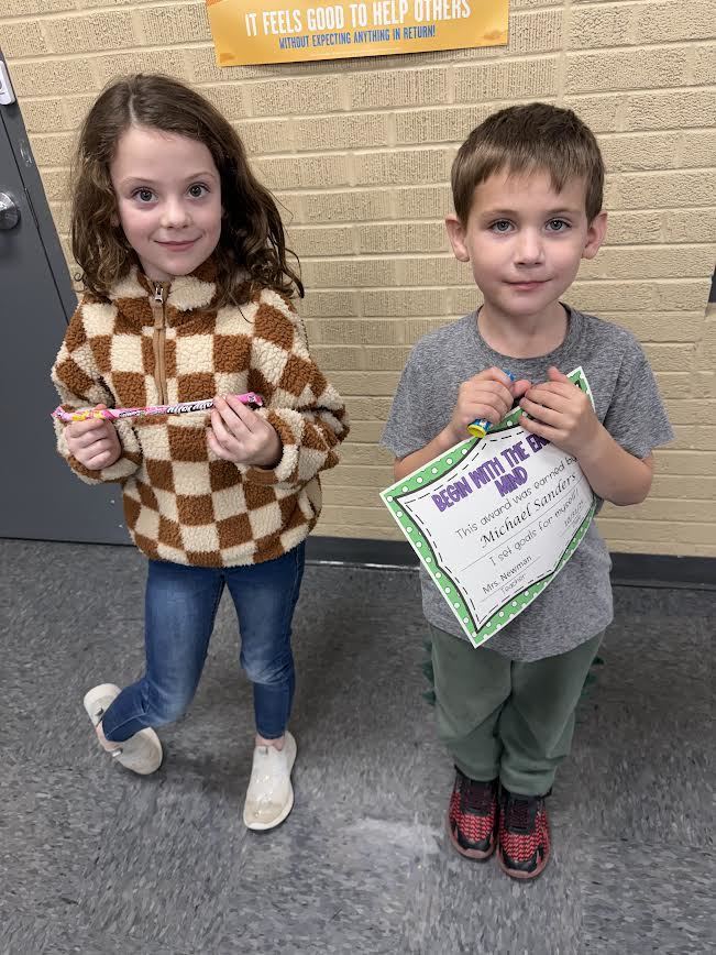 Dillon Perfect Attendance winners