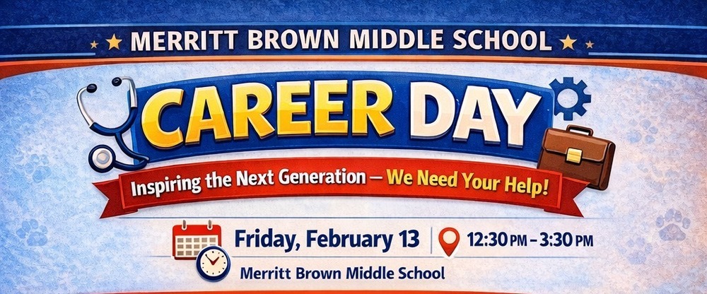 Flyer containing information about Career Day