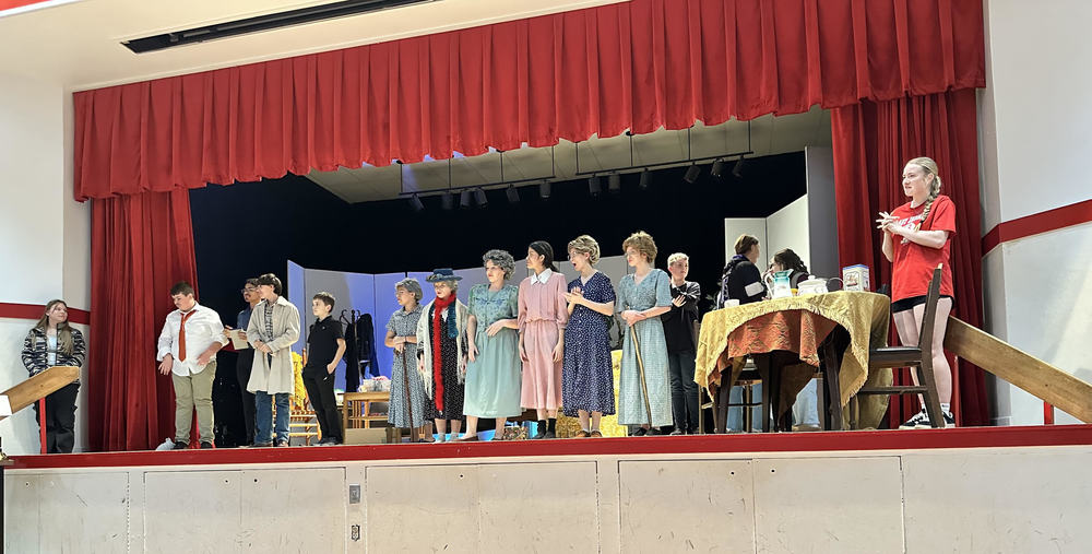 Jr High One Act Play Cast and Crew