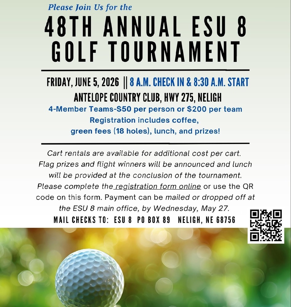 Golf Tournament Information and Sign Up Sheet