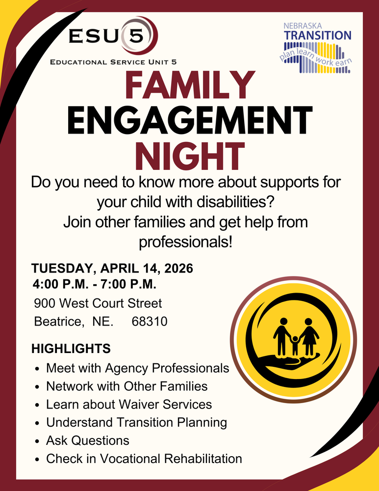 ESU 5 information meeting about Services for 504 and special needs population