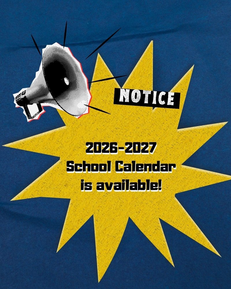 School Calendar 2026-2027