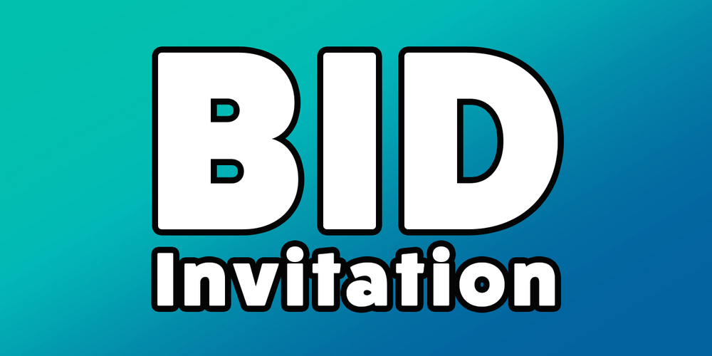 Bid Invitation Banner