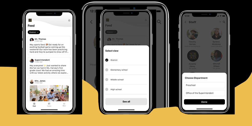 SOUTH BRUNSWICK SCHOOLS' NEW WEBSITE AND APP ANNOUNCEMENT!