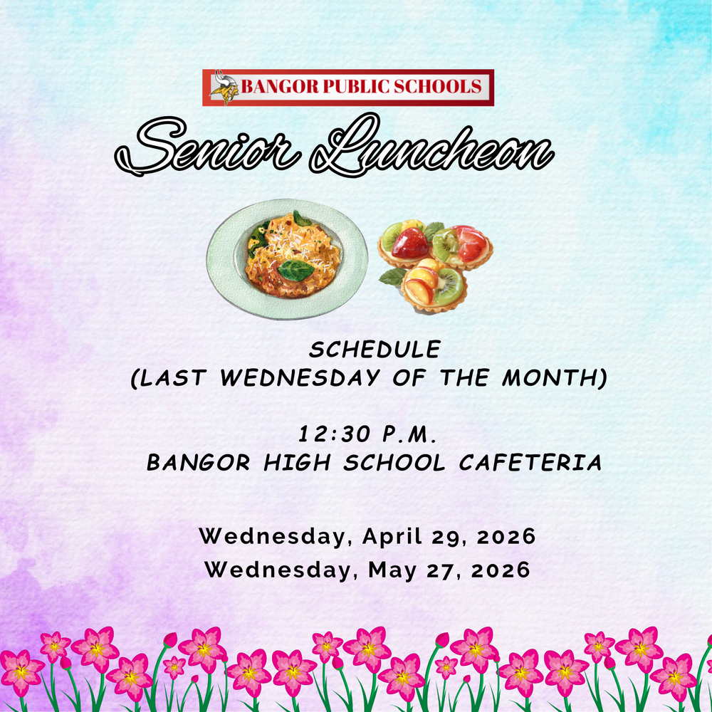 april senior luncheon schedule