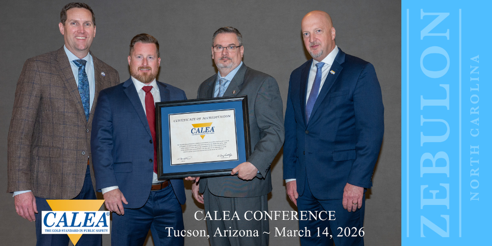 Zebulon Police Department earns national CALEA accreditation