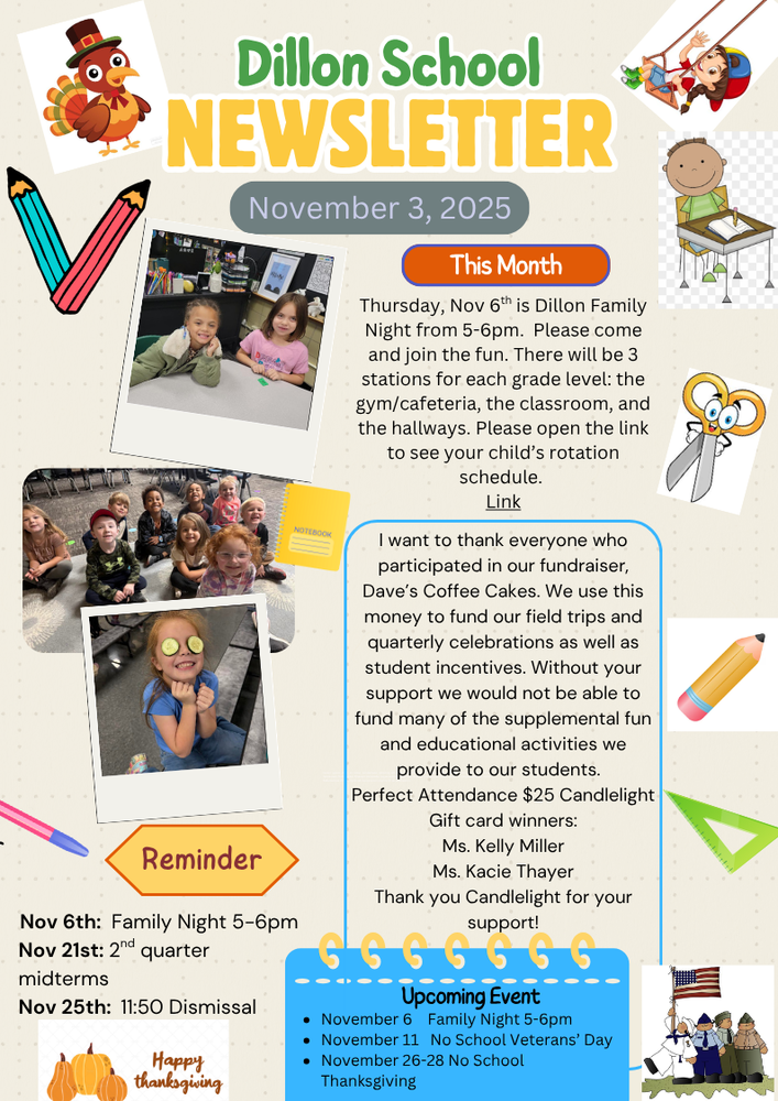 Dilon November Newsletter