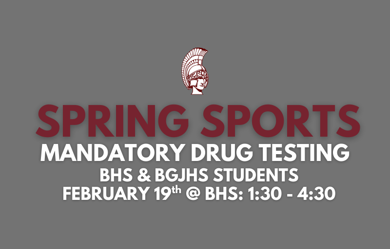 Spring Drug Testing
