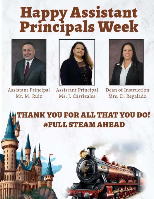 Happy Assistant Principals Week! 