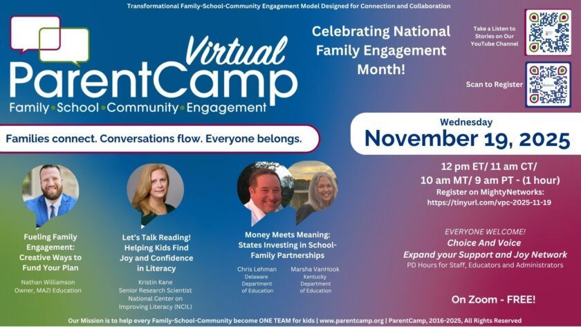 West Park Place Elementary Virtual ParentCamp