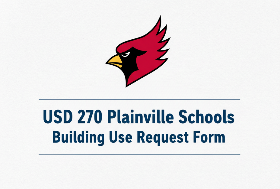 USD 270 Building Request Form