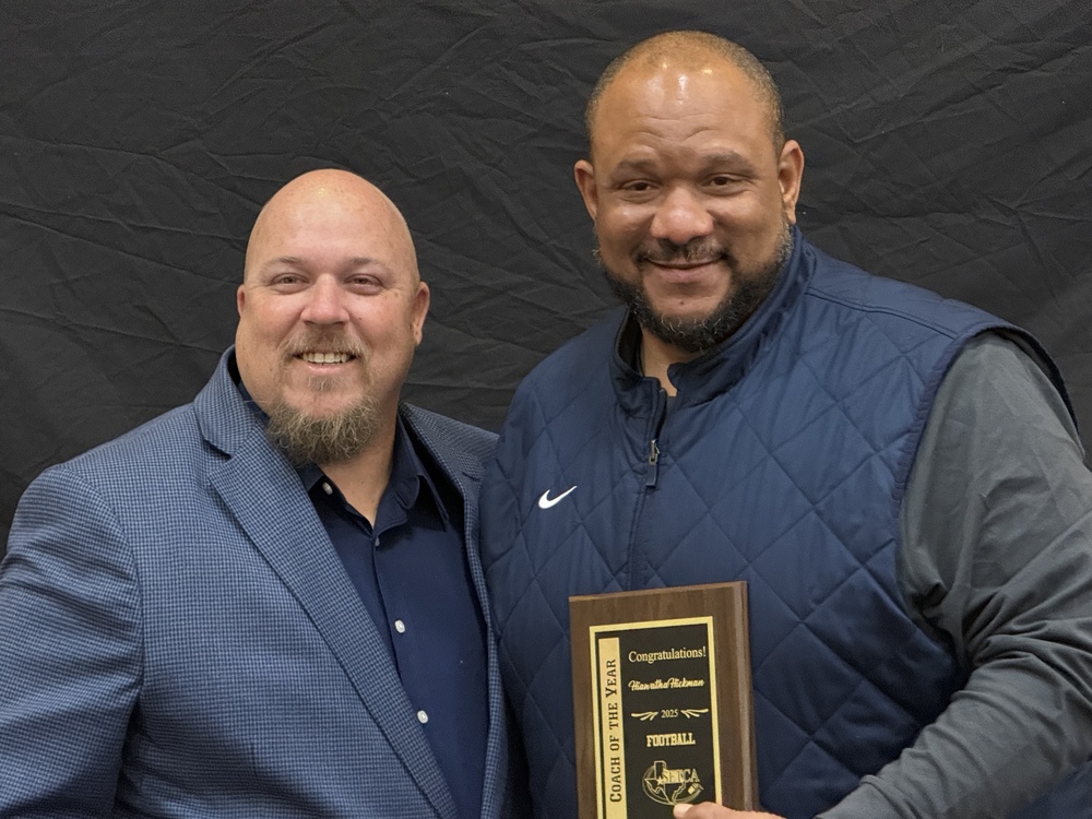 Coach Hickman SETCA Coach of the Year