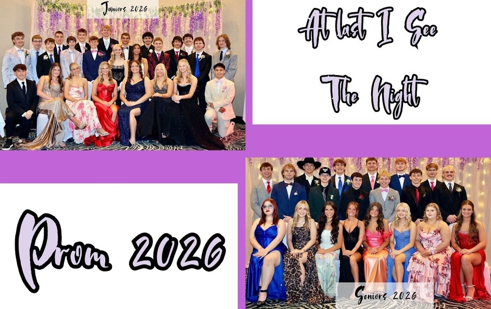 Class photos of Junior and Senior at Prom 2026 