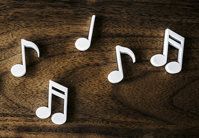 Music notes
