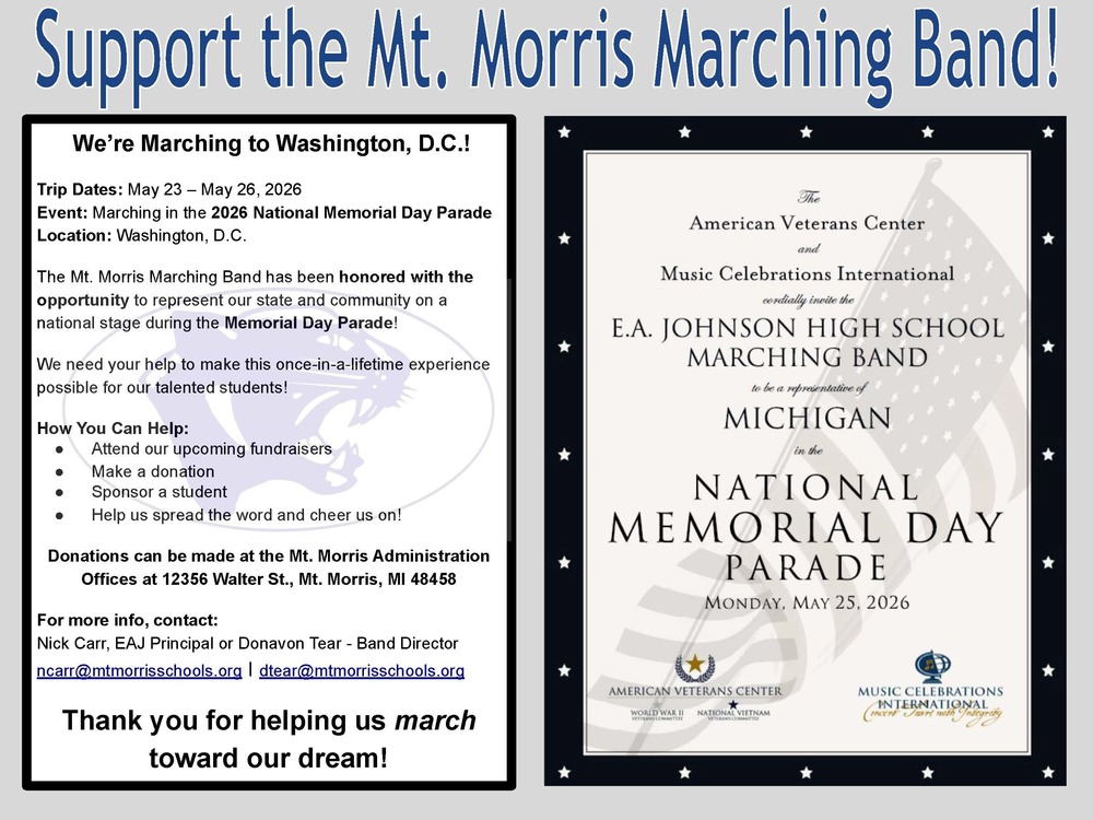 Mt. Morris Marching Band