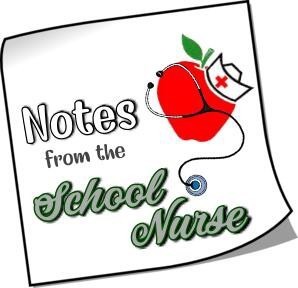 Notes from the school nurse image.