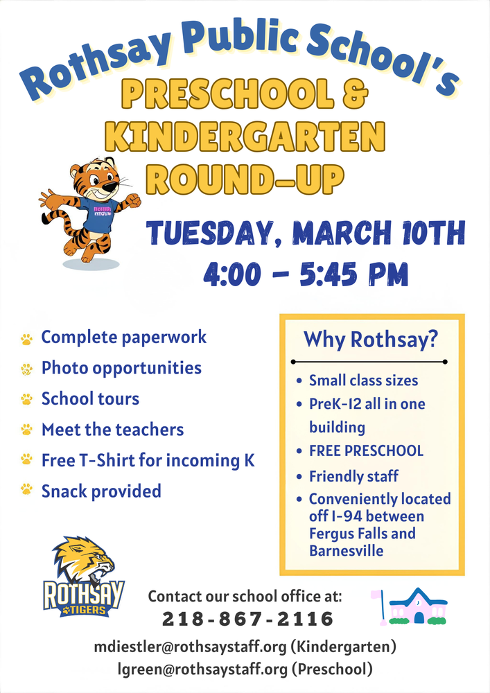 Kindergarten Round Up