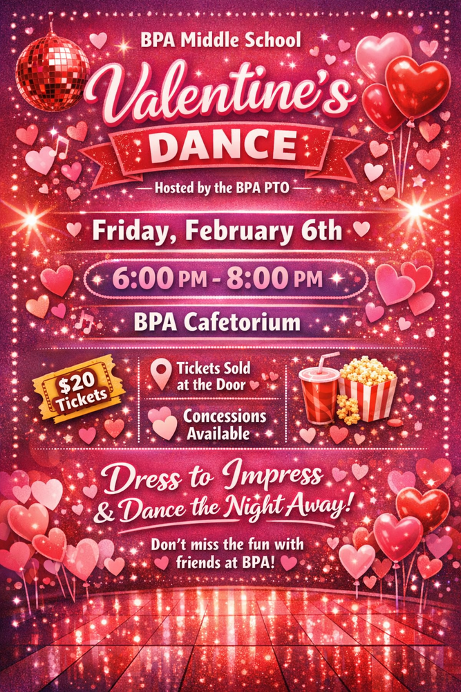 Middle School Valentine's Dance