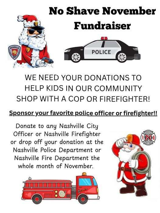 shop with a cop or firefighter