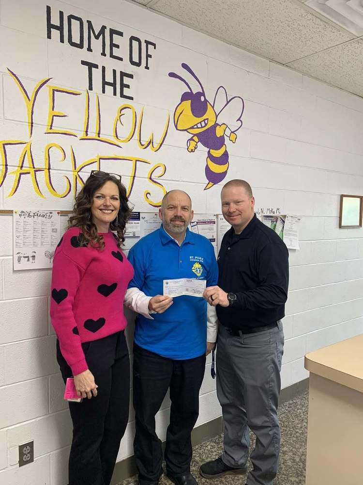 Knights of Columbus Donation Picture