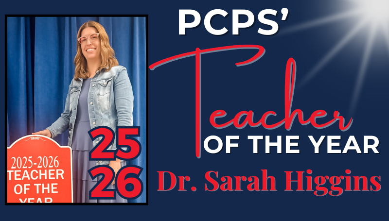 PCPS 25-26 Teacher of the Year