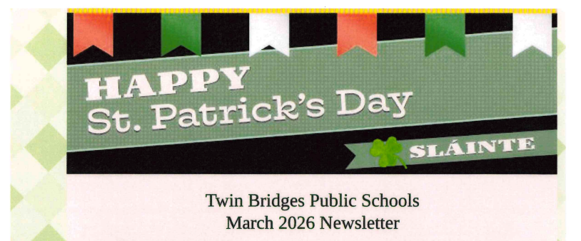 Happy St. Patrick's Dat Twin Bridges Public Schools